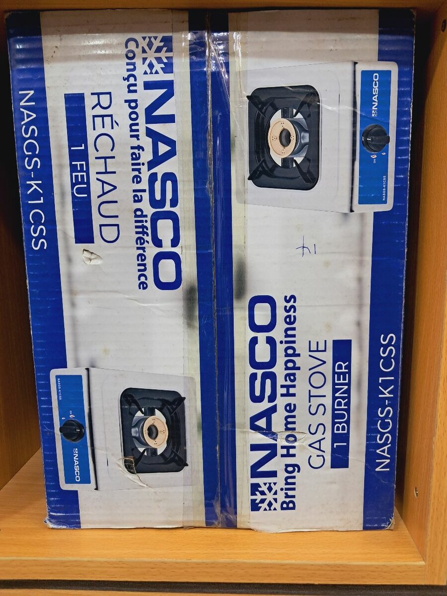 Portable Nasco 1 burner gas Stove