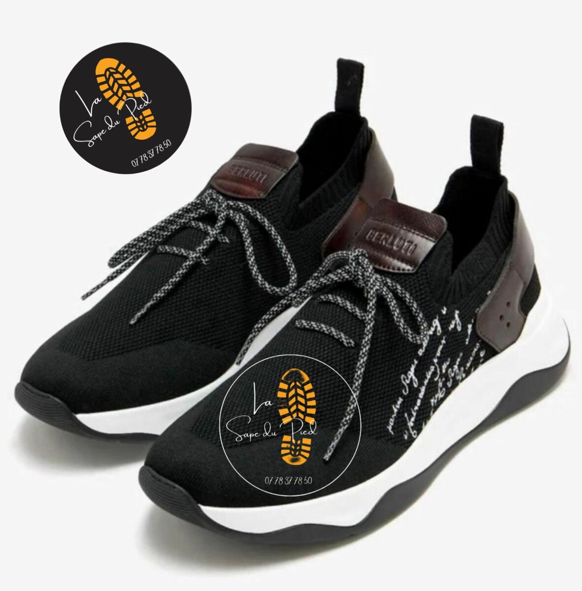 Baskets Tendance en Maille Homme