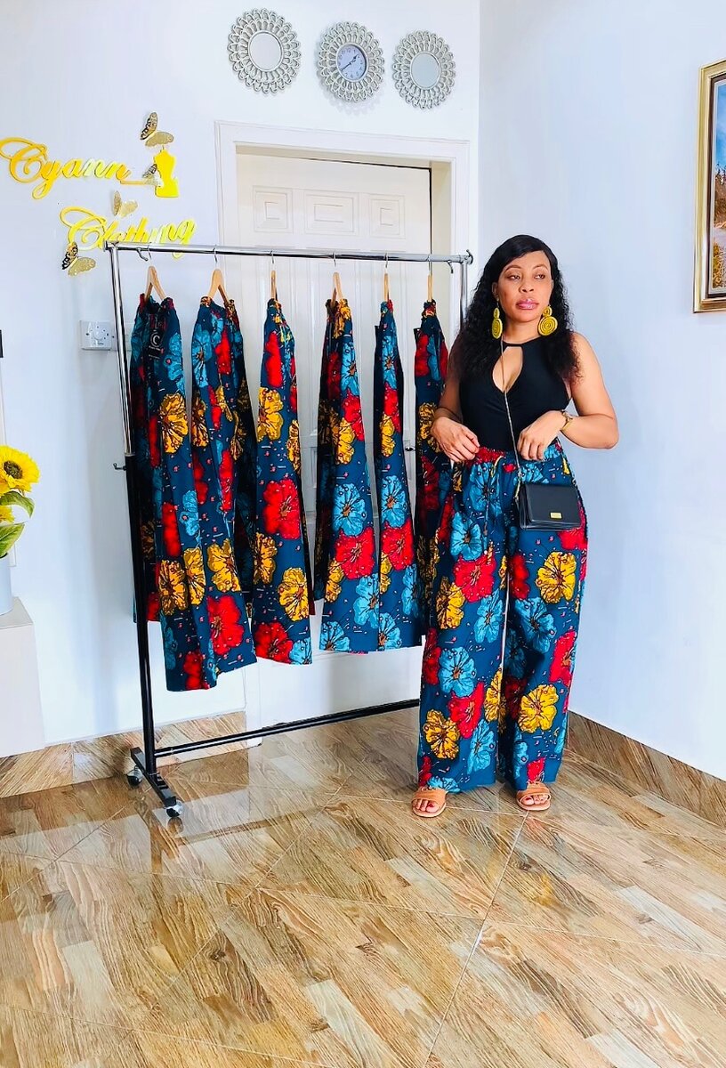 Ankara jumbo pants