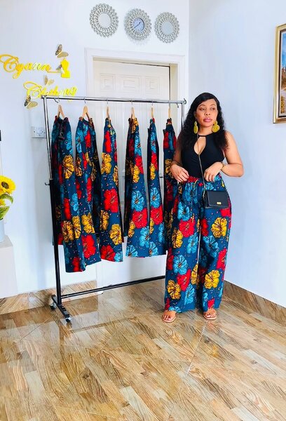Ankara jumbo pants