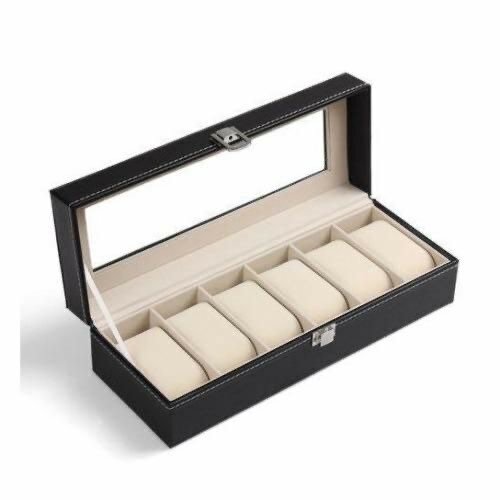 Boîte à montres en cuir