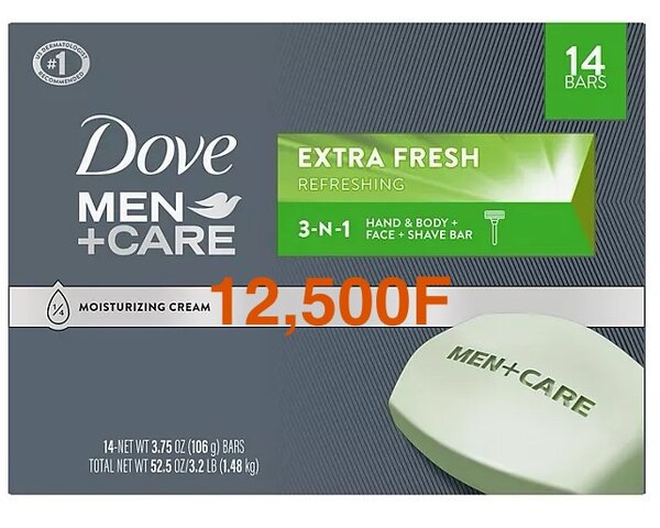 Dove Men+Care Savon 3-en-1
