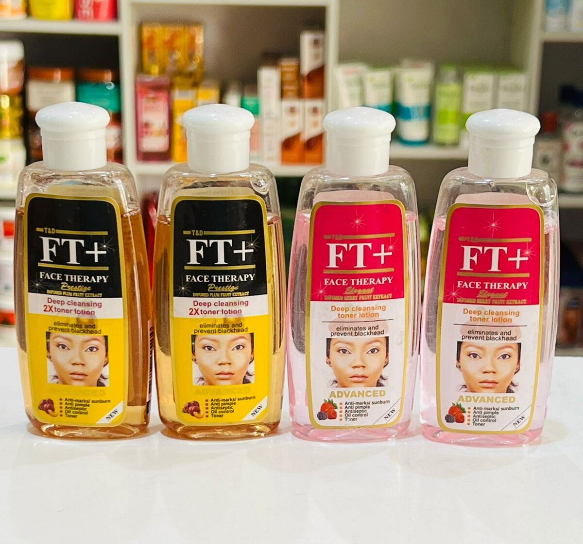 FT + face therapy cleansing toner