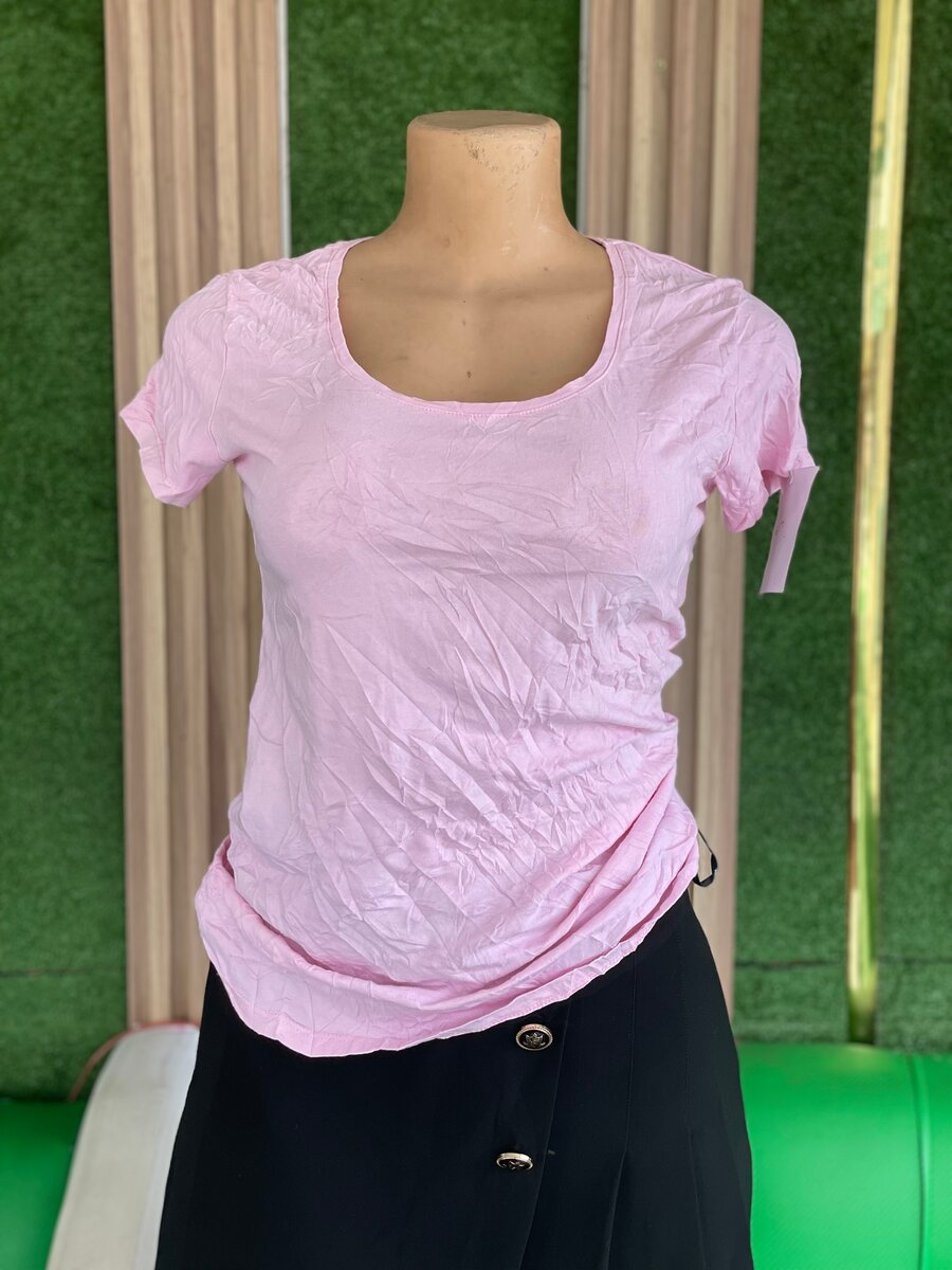 T-shirts colorés en coton