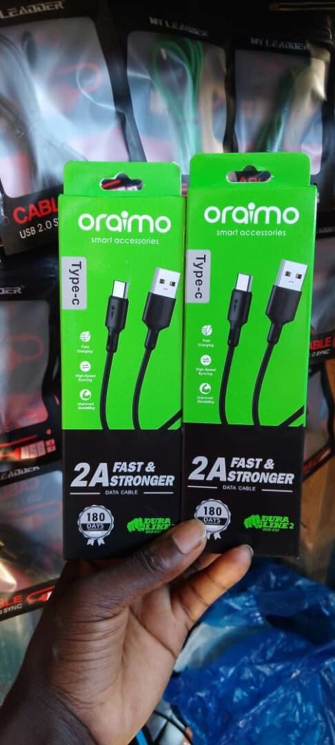 Oraimo fast charging cables