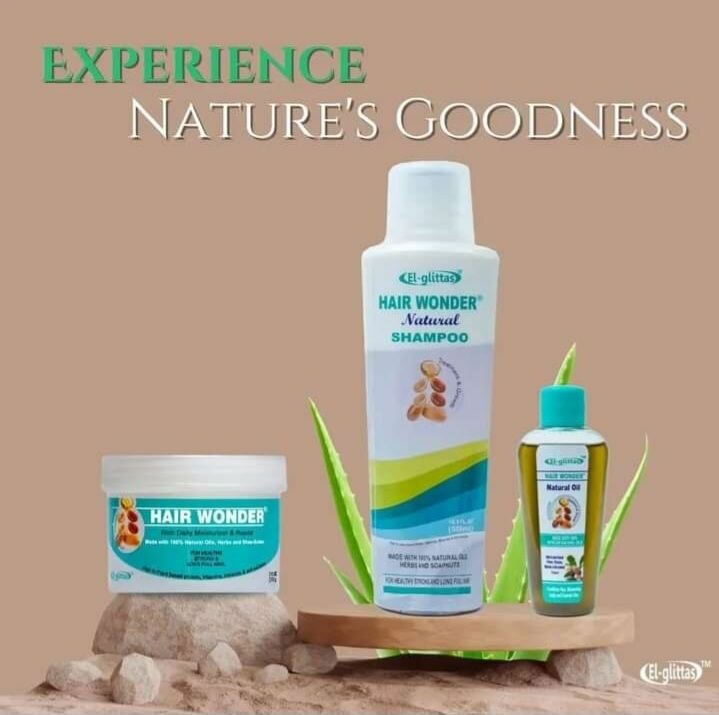 Hair wonder shampoo. Cream and Oil.