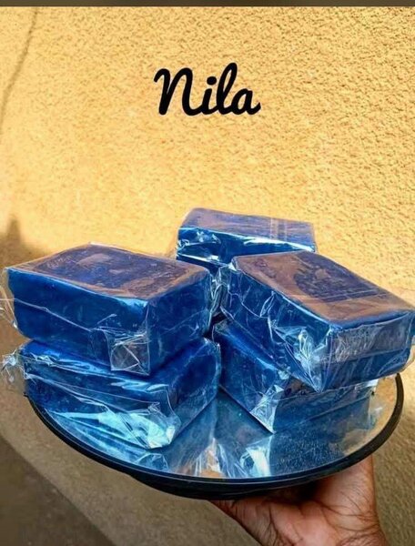 Savon artisanal bleu Nila