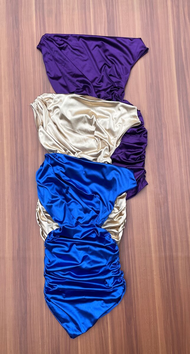 SHEIN ruched bodycon dress