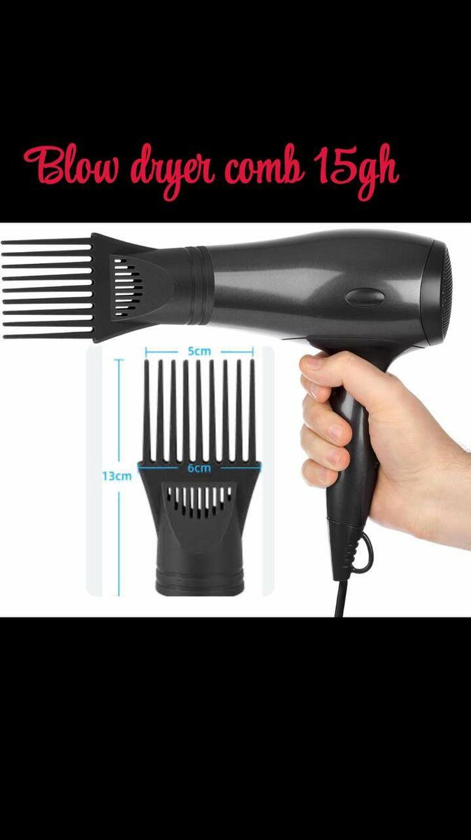 Blow dryer attachment