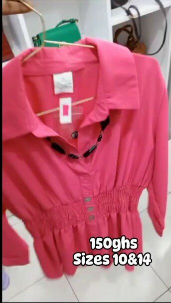 Fitted blouse pink