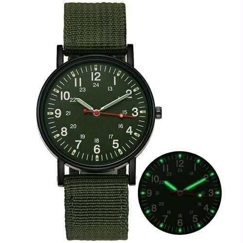 Montre Militaire Verte