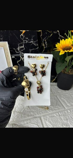 Ensemble de bijoux inoxydable