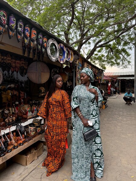 Robes longues africaines élégantes