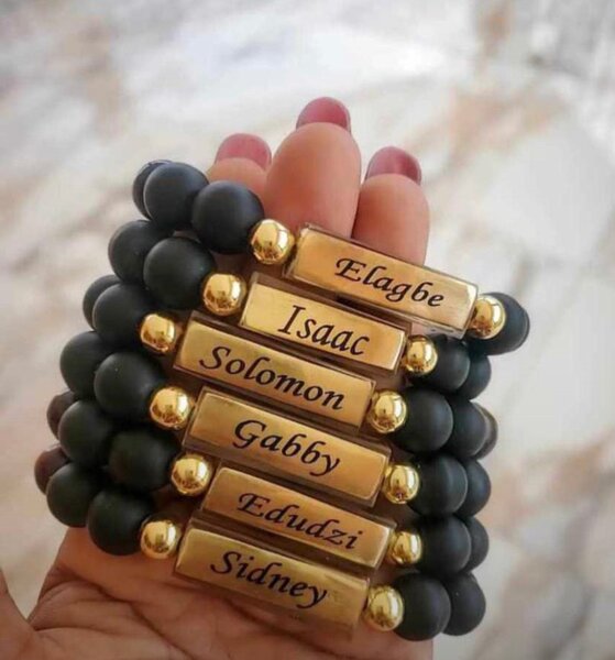 Customized bead bracelets