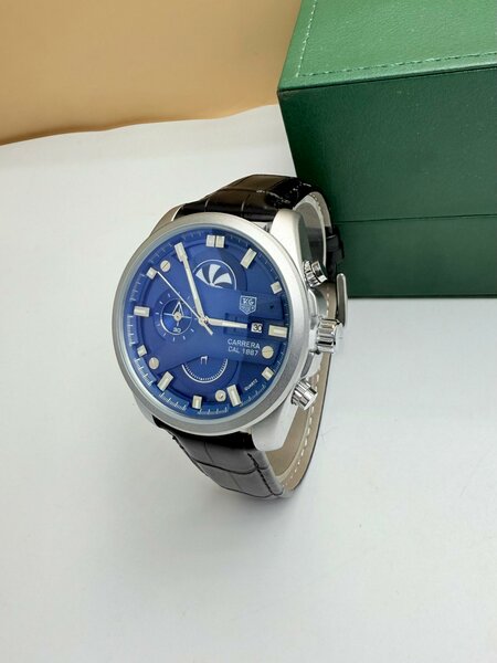 Montre Homme Élégante Bleu