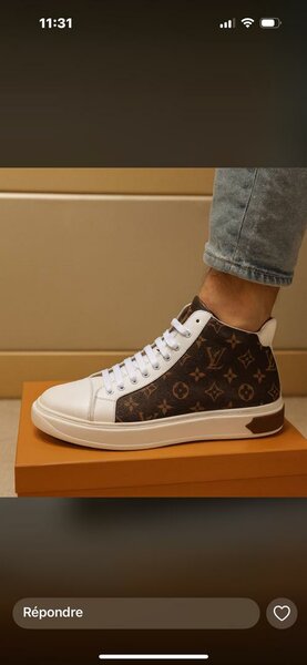 Baskets montantes de luxe