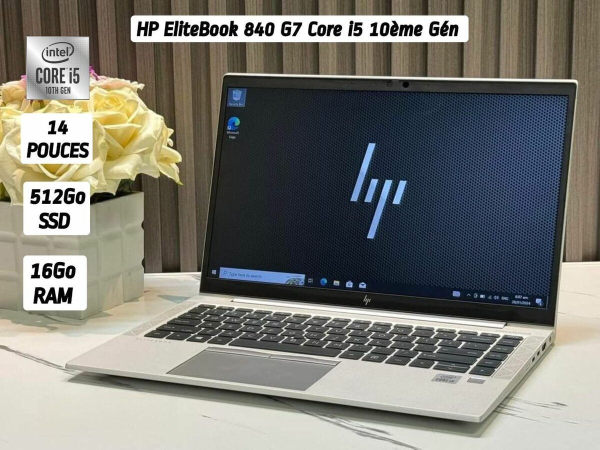 HP EliteBook 840 G7 Core i5 10ème Génération