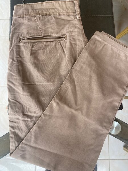 Pantalon Chino Beige Homme