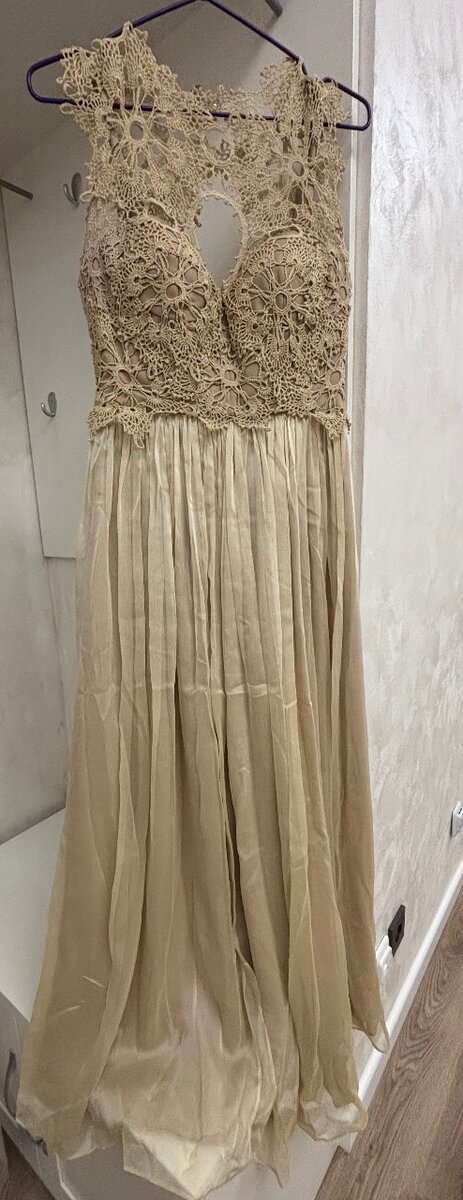 Вечернее платье ручной работы