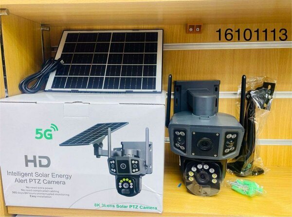 Caméra PTZ Solaire 5G HD