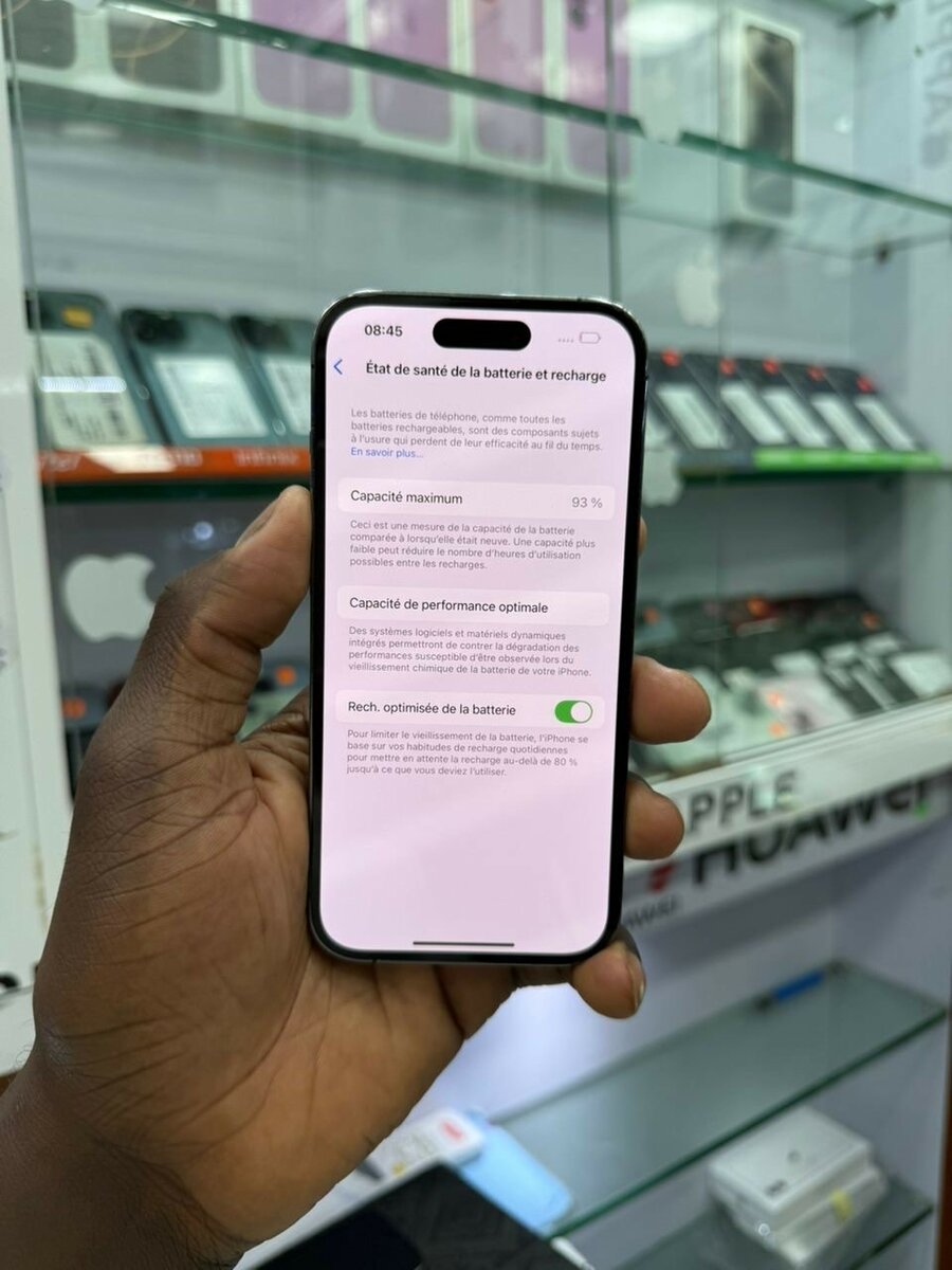 iPhone 14 pro Bleu Minuit