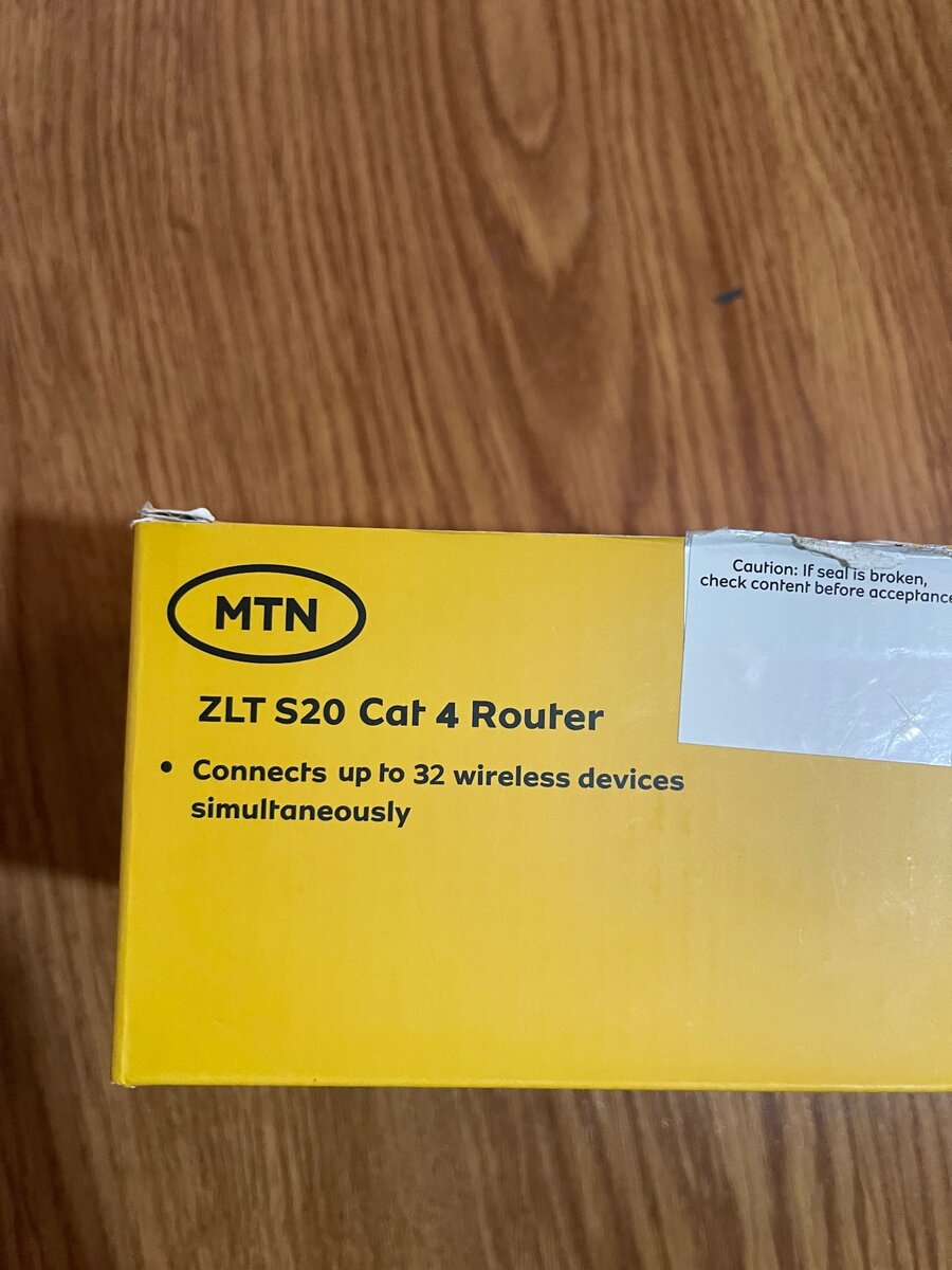 MTN BROADBAND CAT 4