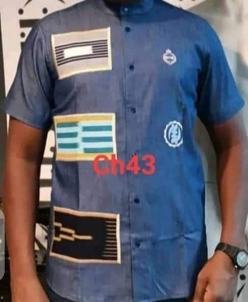 Chemise bleu