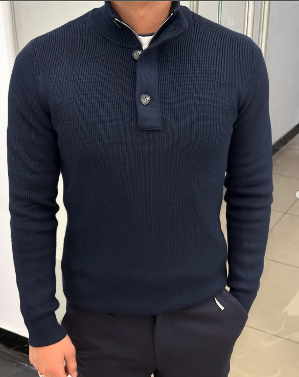 синяя кофта мужская