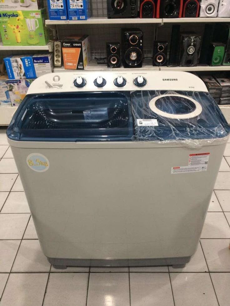 Lave-linge double cuve efficace