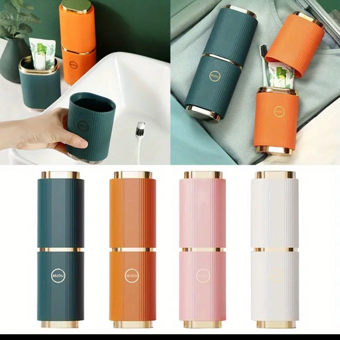 Portable Travel Toothbrush Case