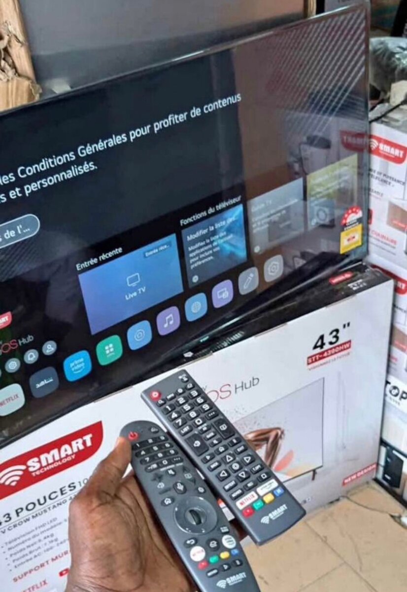 Téléviseur Smart 43'' Voshub