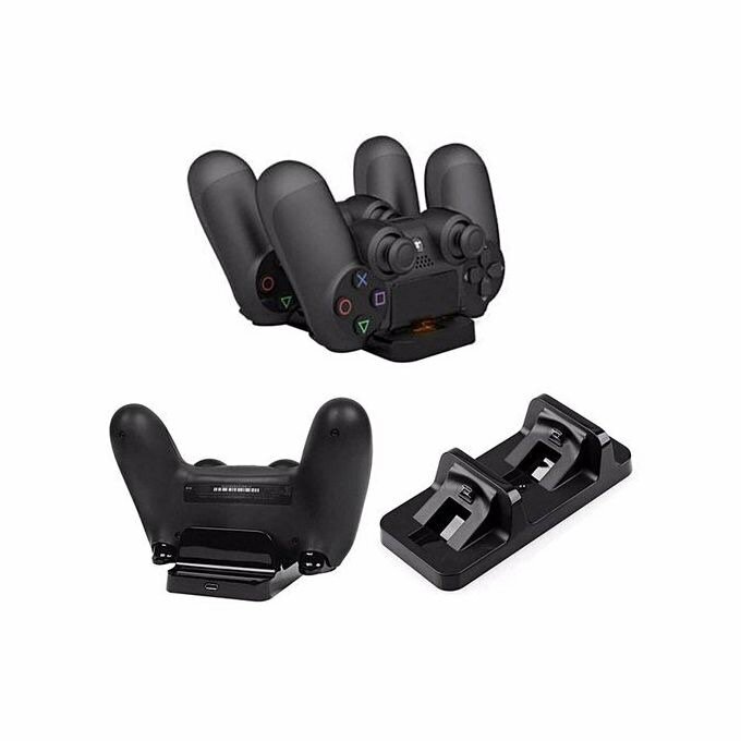 Dual Controller Charger Dock Station Stand Charging For Play