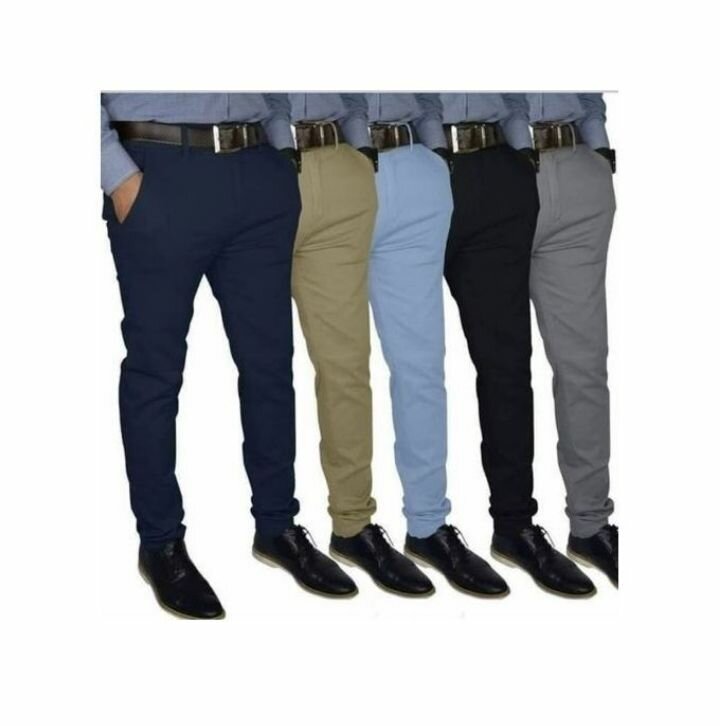 5pcs formal trousers  set - multicolour
