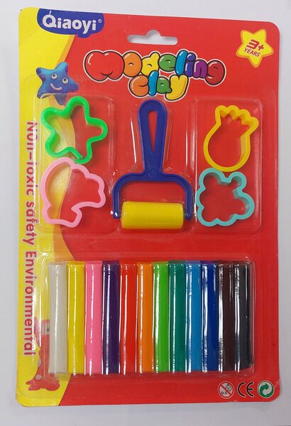 Pâte à modeler avec motif