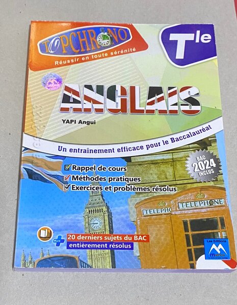 Anglais terminale