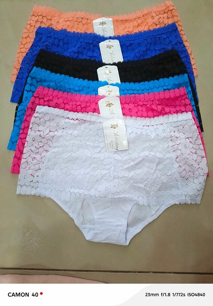 Culottes en dentelle confortables