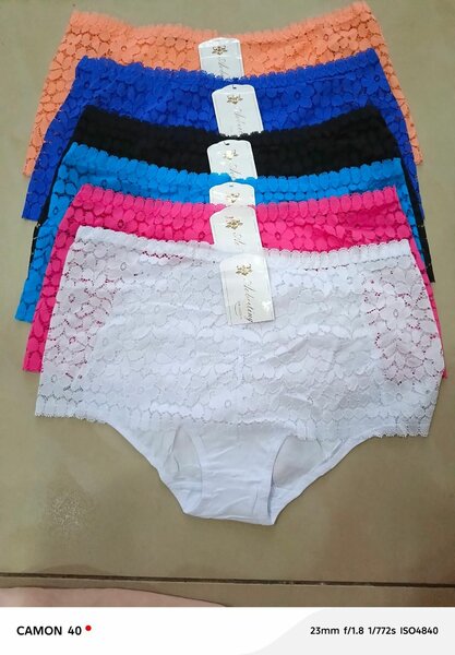 Culottes en dentelle confortables