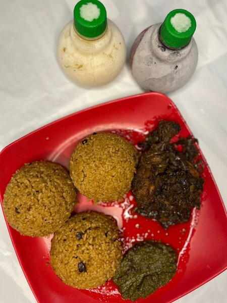 Soumara + poulet grillé