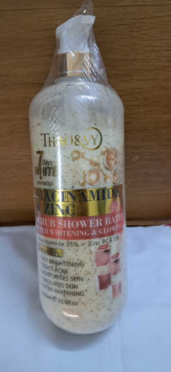 Crème de Douche Niacinamide Zinc