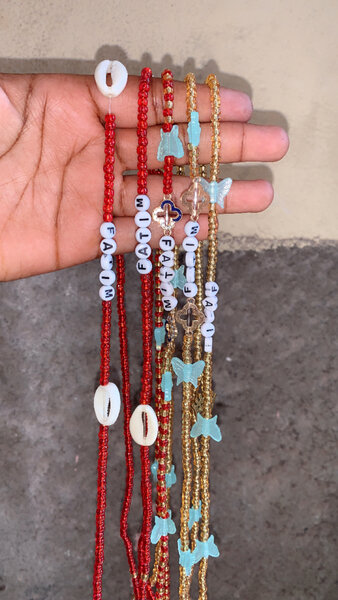 Collier personnalisable perles