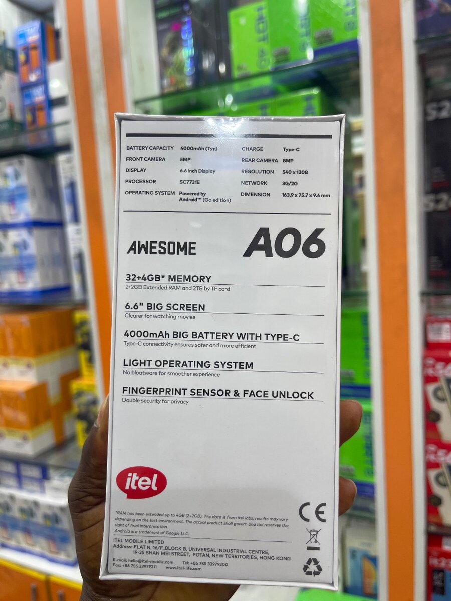 ITEL A06 32GB