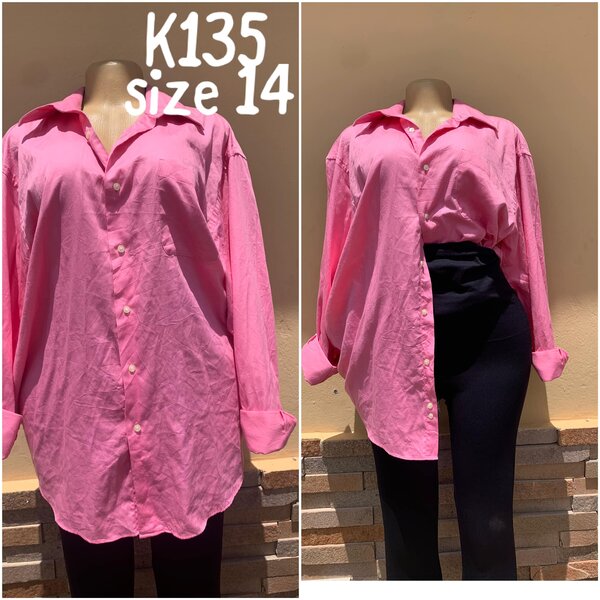 Pink shirt size 14