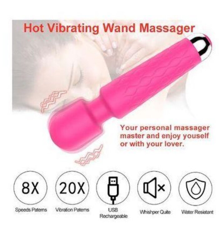 Masseur Vibrant Étanche USB