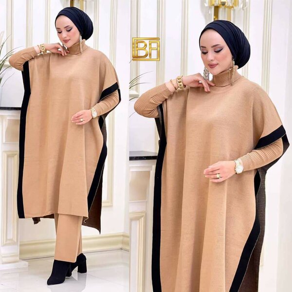 Ensemble Élégant Foulard Femme