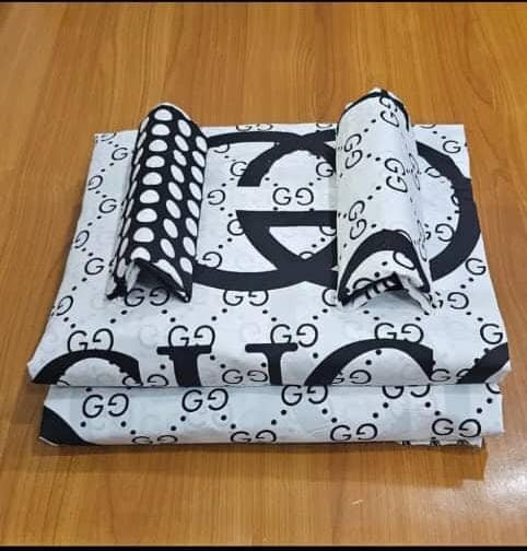 Double size bedsheets with pillow cases