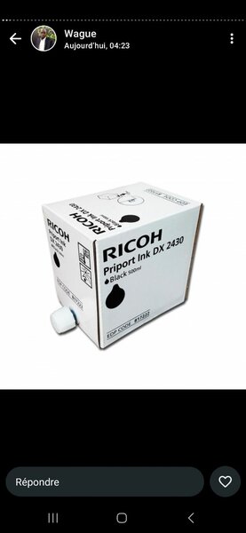 Toner ricoh dx 2430