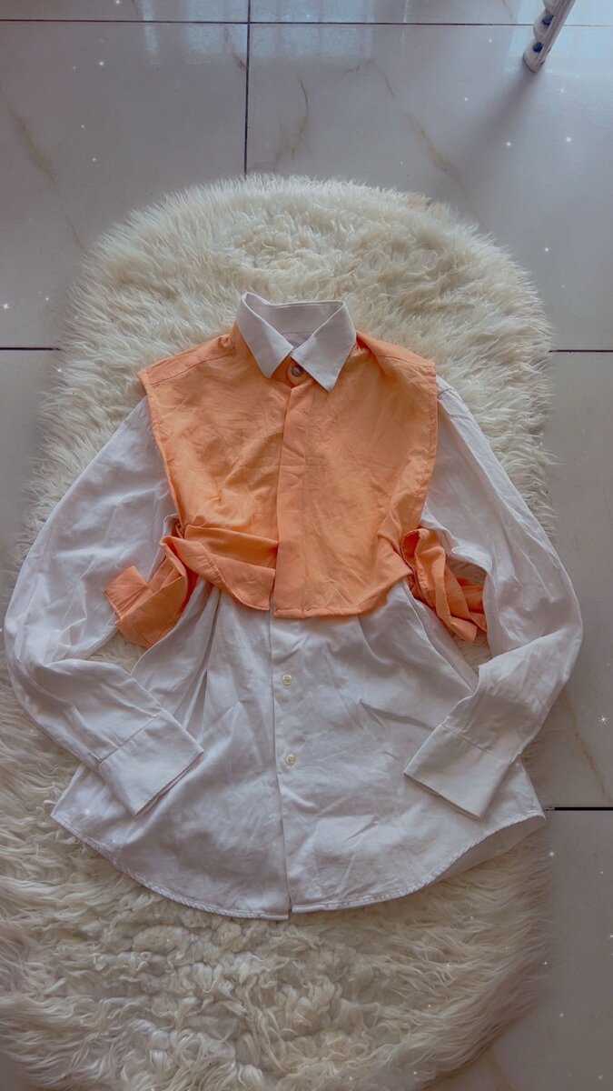 Chemise à superposition tendance