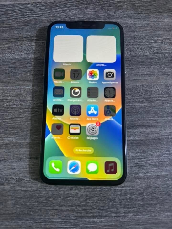 IPhone X 64gb avec reçu
