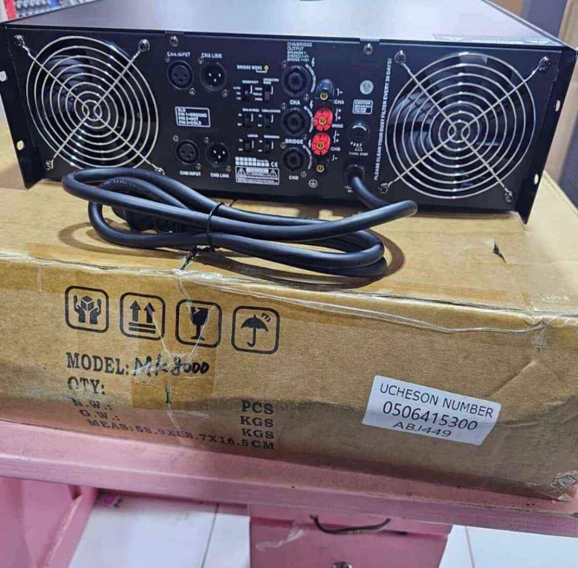 Amplificateur Professionnel Audio