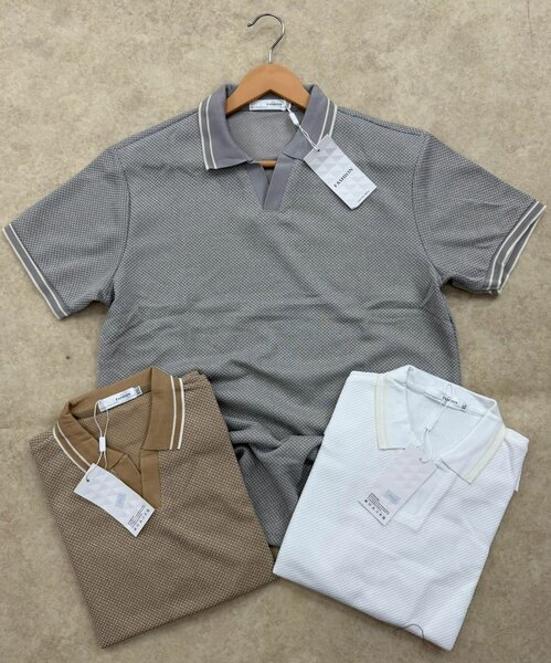 Lot de Polos élégants homme